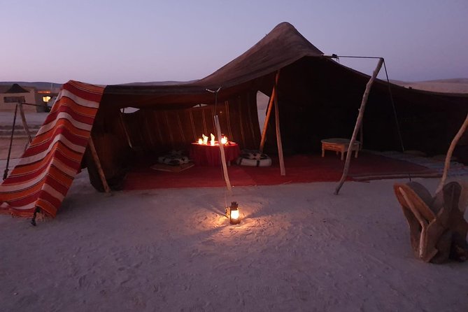 Sunset Camel Ride Quad Tour In Agafay Desert With Dinner - One hour on camelback with Atlas Mountain views