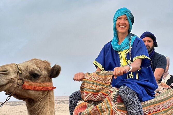 Sunset Camel Ride tour with Barbecue dinner in the beach - The sunset ride from Agadir to Tamri