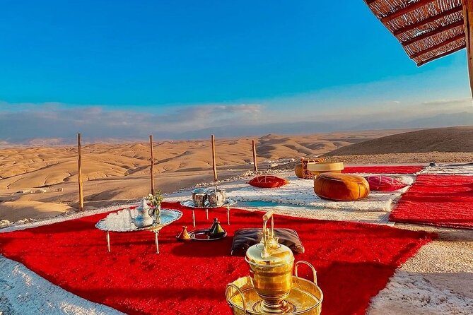 Sunset views with dinner show and came ride tour - What Agafay offers instead of Sahara dunes