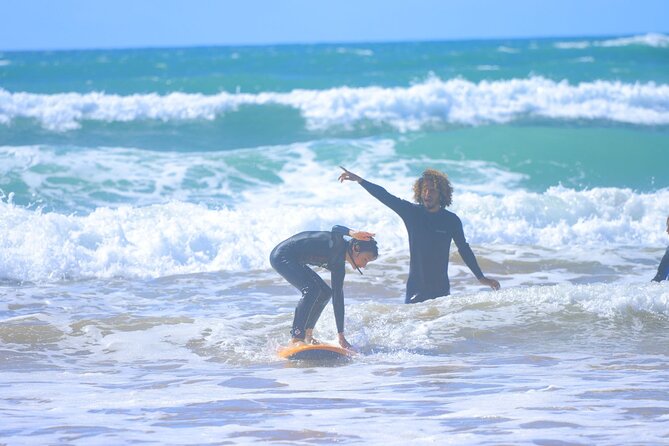 Surf Lessons in Taghazout | Learn to Surf in Morocco - The first 30 minutes: beach warm-up and surf basics
