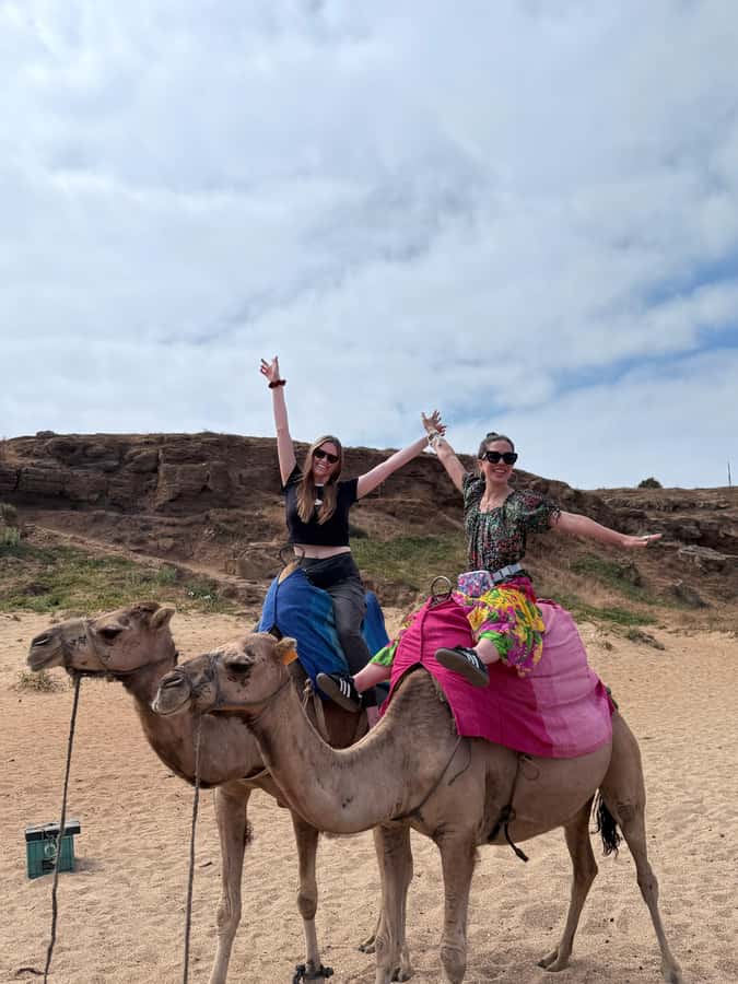 Tangier: Cap Spartel, Hercules Caves & Camel Riding - Achakkar Beach and the camel ride