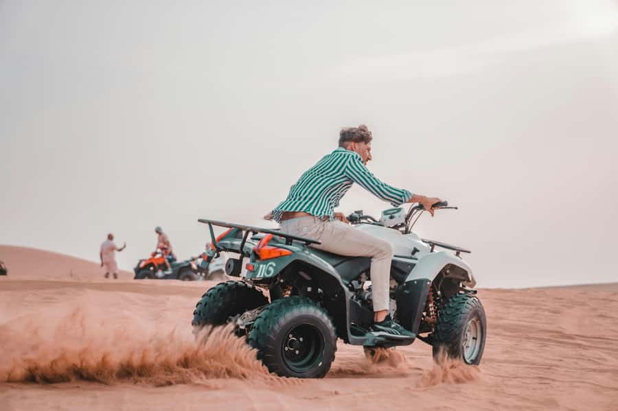 Tangier: Quad Bike Adventure with Hotel Transfers - One hour of riding through mountain country