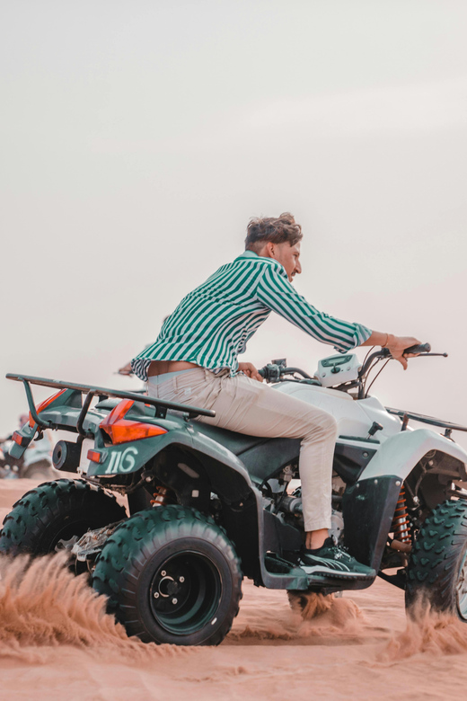 Tangier: Quad Bike Adventure with Hotel Transfers - The return ride and small Moroccan welcome