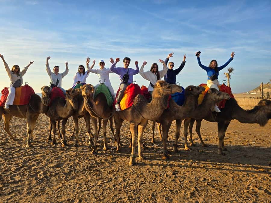 Tangier: sunset, tea, camel ride, Cape Spartel and caves. - What the $45 price really covers