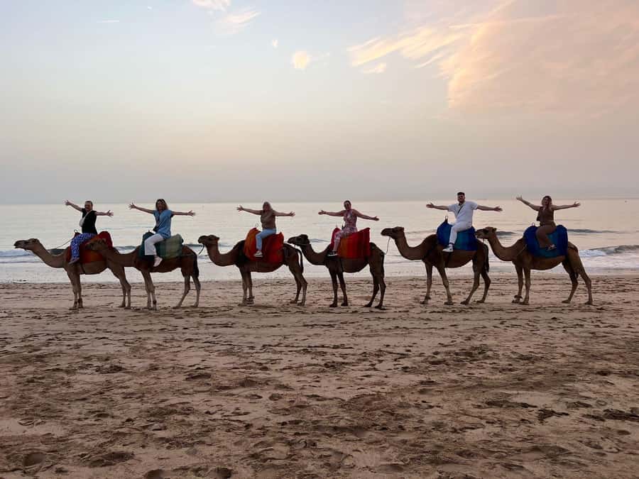 Tangier: Sunset, Tea, Sweets, Camel Ride, and Hercules Caves - Families, couples, and older visitors