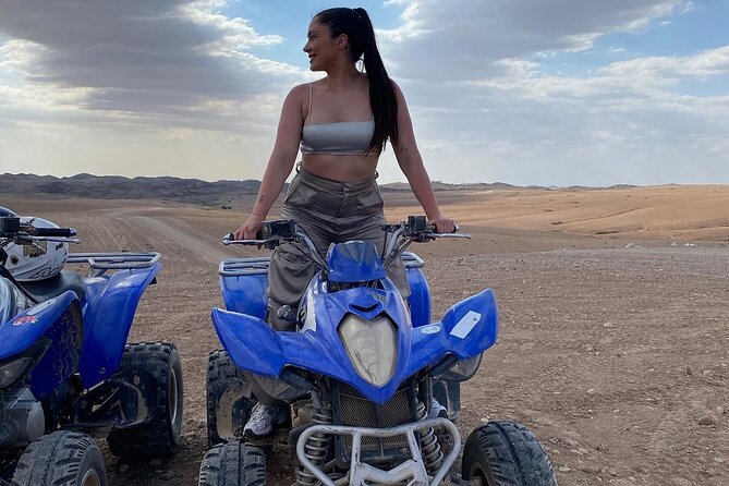 The Agafay Desert: Quad, Dromedary, Dinner and Show - Dinner, pool time, and the campfire