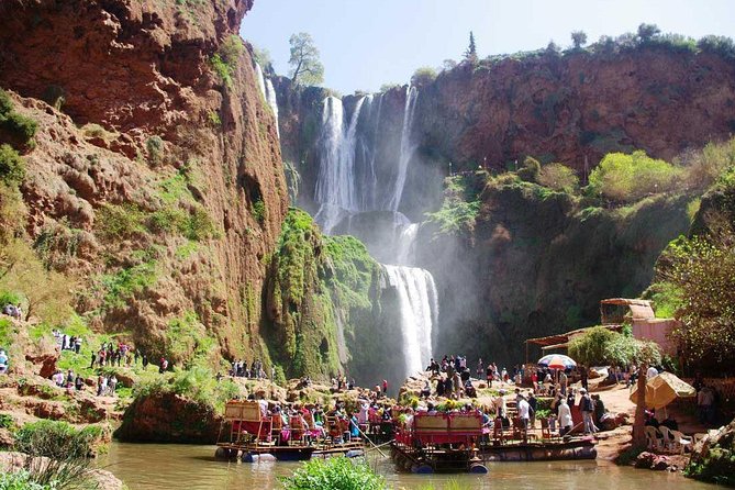 The waterfalls of Ouzoud - Thirty minutes of free time before returning