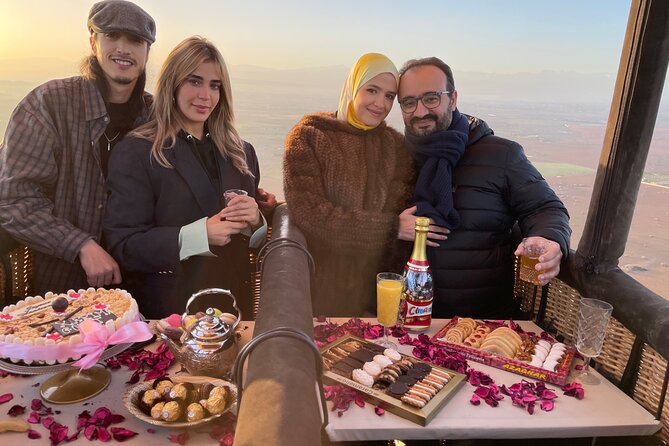 Viator Exclusive: Private Sunrise Balloon Ride with Royal Breakfast on Board - A camel ride in the Palmeraie