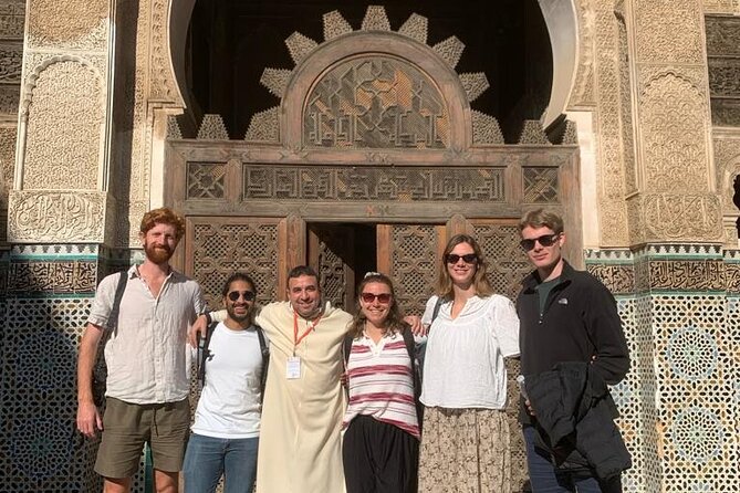 Walking Tour in Old Medina Fez with Official Guide - Bou Inania Madrasa and Marinid design