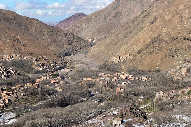 Waterfalls, Three valleys, Atlas Montains, Camels & Desert - Starting at 8:30 am from Marrakech