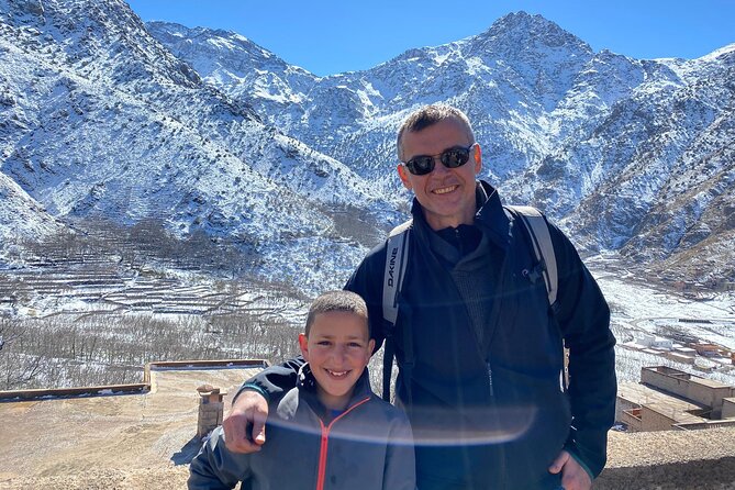 Waterfalls, Three valleys, Atlas Montains, Camels & Desert - Lunch in Aroumd with an Imlil Valley view