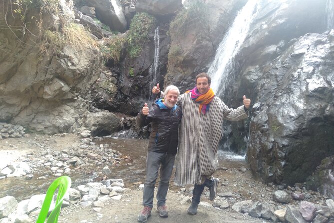 Waterfalls, Three valleys, Atlas Montains, Camels & Desert - A camel ride in rocky Agafay Desert