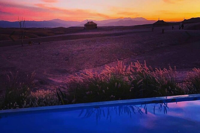 WOW dinner at Agafay Desert with Sunset from Marrakech - Dinner in a nomad tent